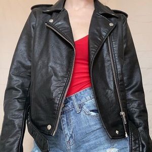 Leather jacket